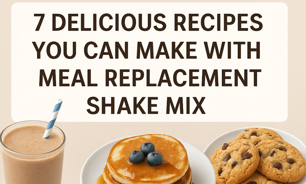 7 Delicious Recipes You Can Make with Meal Replacement Shake Mix