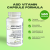 ASD Vitamin Capsule Formula – Best Vitamins for Kids & Adults with Autism | Vitamin A & B12, Collagen Peptides | SCD & GFCF Compliant | Being Well Essentials