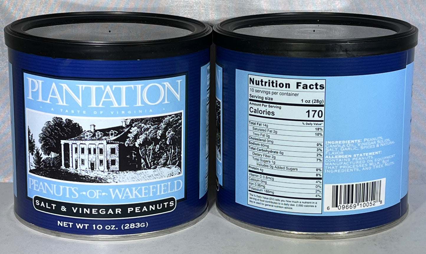 Plantation Peanuts of Wakefield - Single 10oz. tins