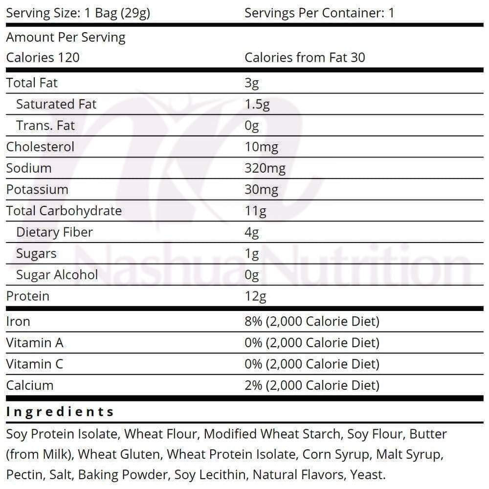 Proti Care High Protein Pretzel Twists -12g protein - 120 calories - 12g protein per serving