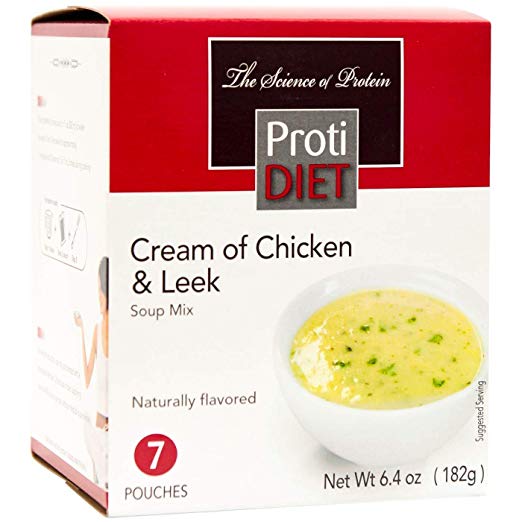 ProtiDiet Soups - Box of 7 - 4 flavors to choose from