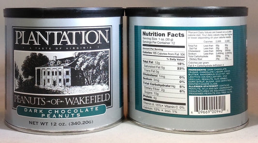 Plantation Peanuts of Wakefield - Single 10oz. tins