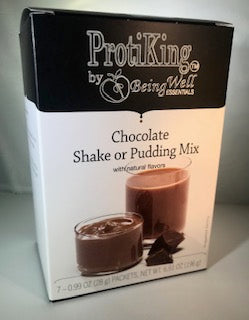 Proti King- FULL Case (40 boxes) sweetened with SUCRALOSE - Shake/Pudding Mix - 280 servings