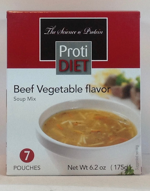 ProtiDiet Soups - Box of 7 - 4 flavors to choose from
