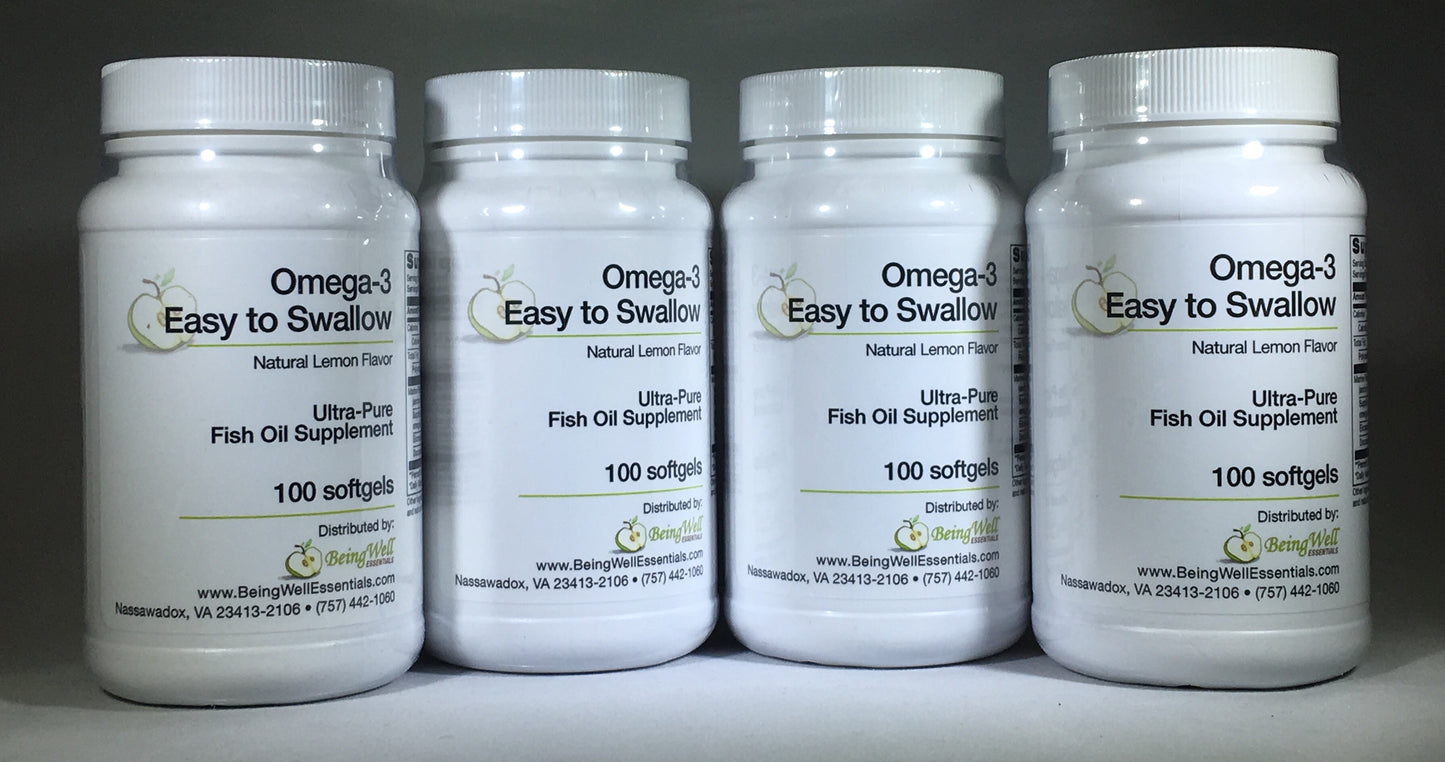 OMEGA-3 'EASY TO SWALLOW' soft gels