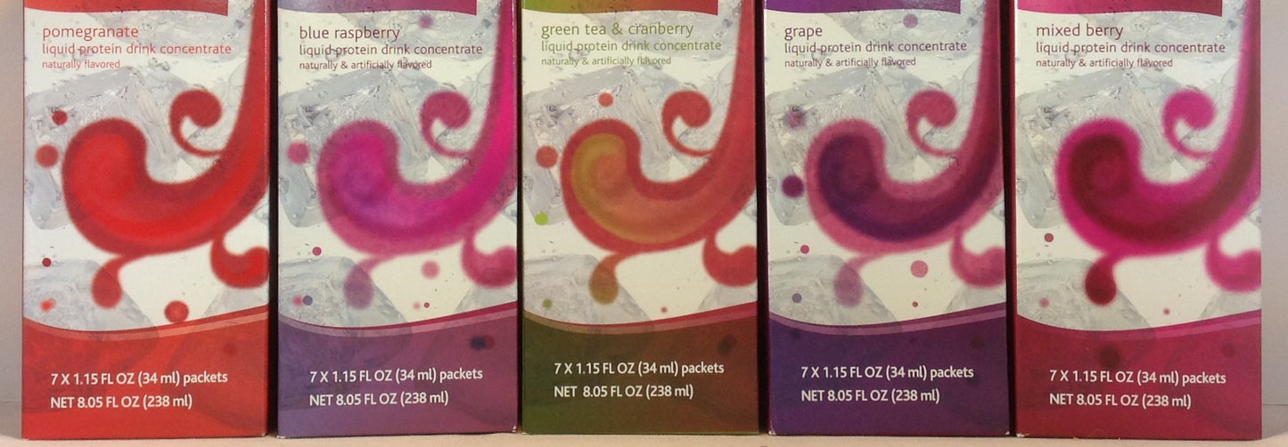 Proti King Fruit Drink Protein Liquid Proti15 - All Flavors - 7 servings per box