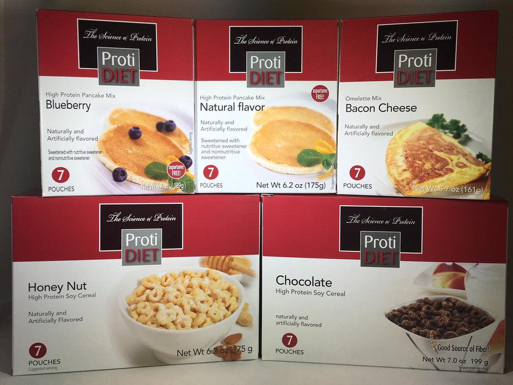 Proti Diet Breakfast VALUE SAMPLER - 35 servings - only $49.95