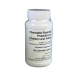 Chewable Essential Probiotics for Children & Adults - 60 tablets by Being Well Essentials