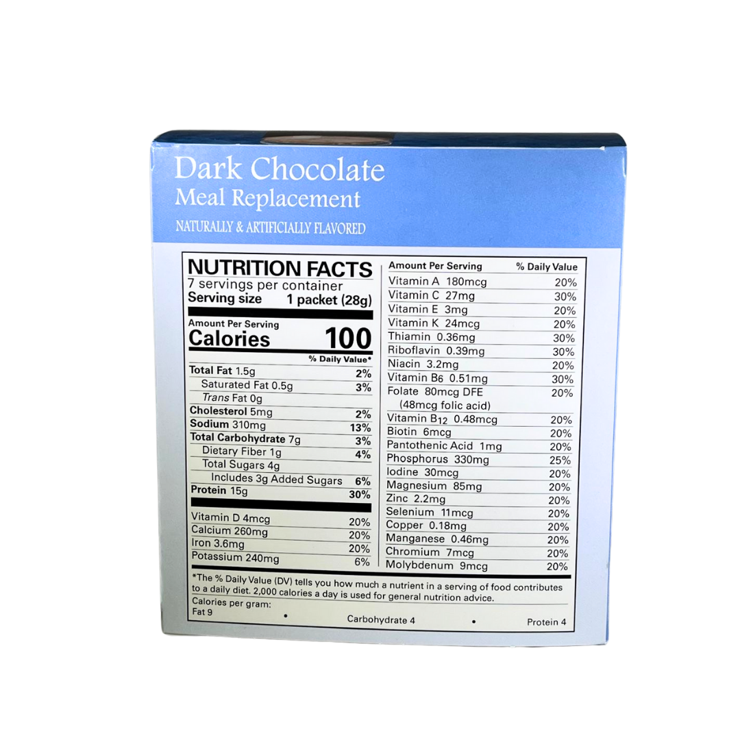 Proti Care Meal Replacement Pudding & Shake - Nine Flavors- Aspartame Free - 7 servings - 100 calories -15g protein