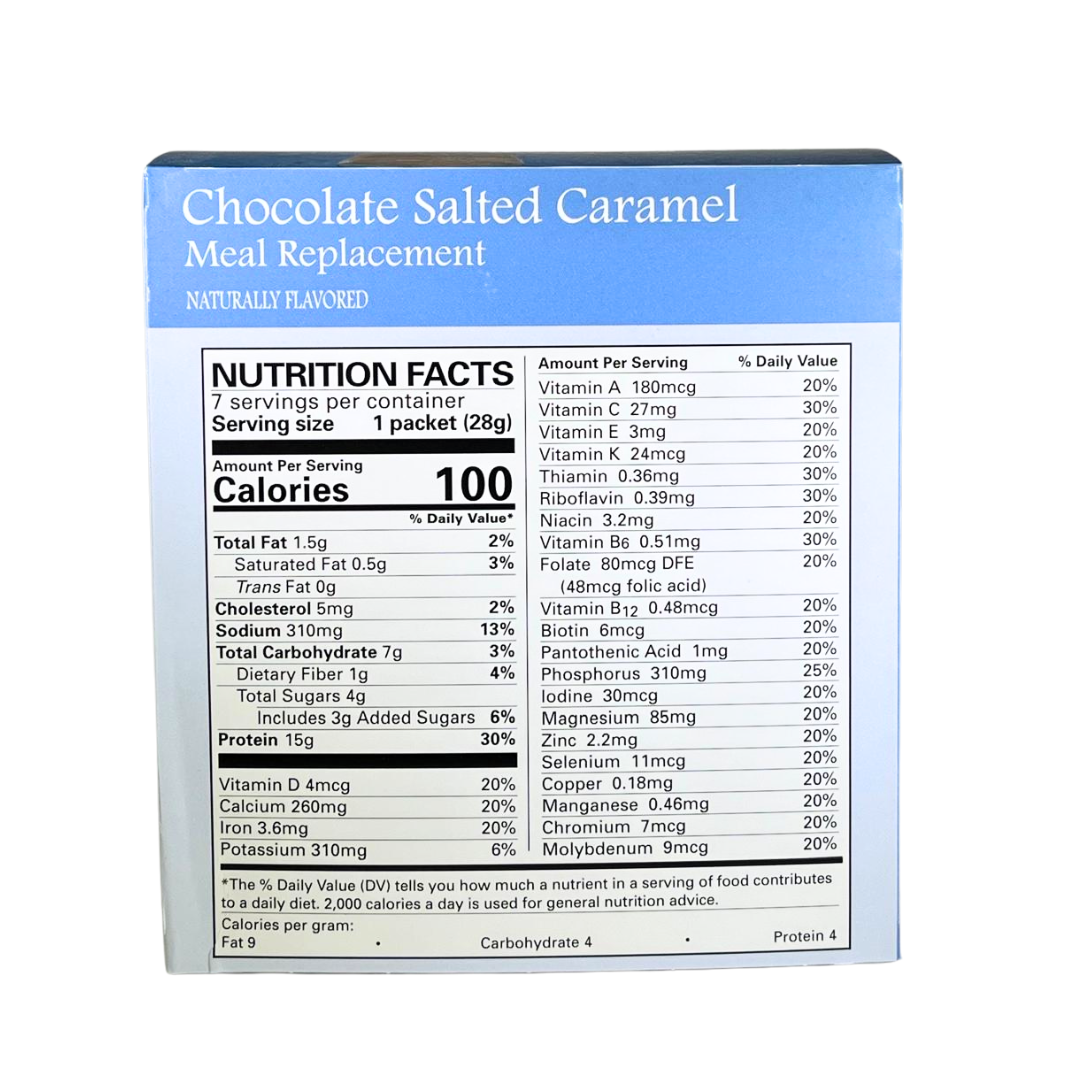 Proti Care Meal Replacement Pudding & Shake - Nine Flavors- Aspartame Free - 7 servings - 100 calories -15g protein