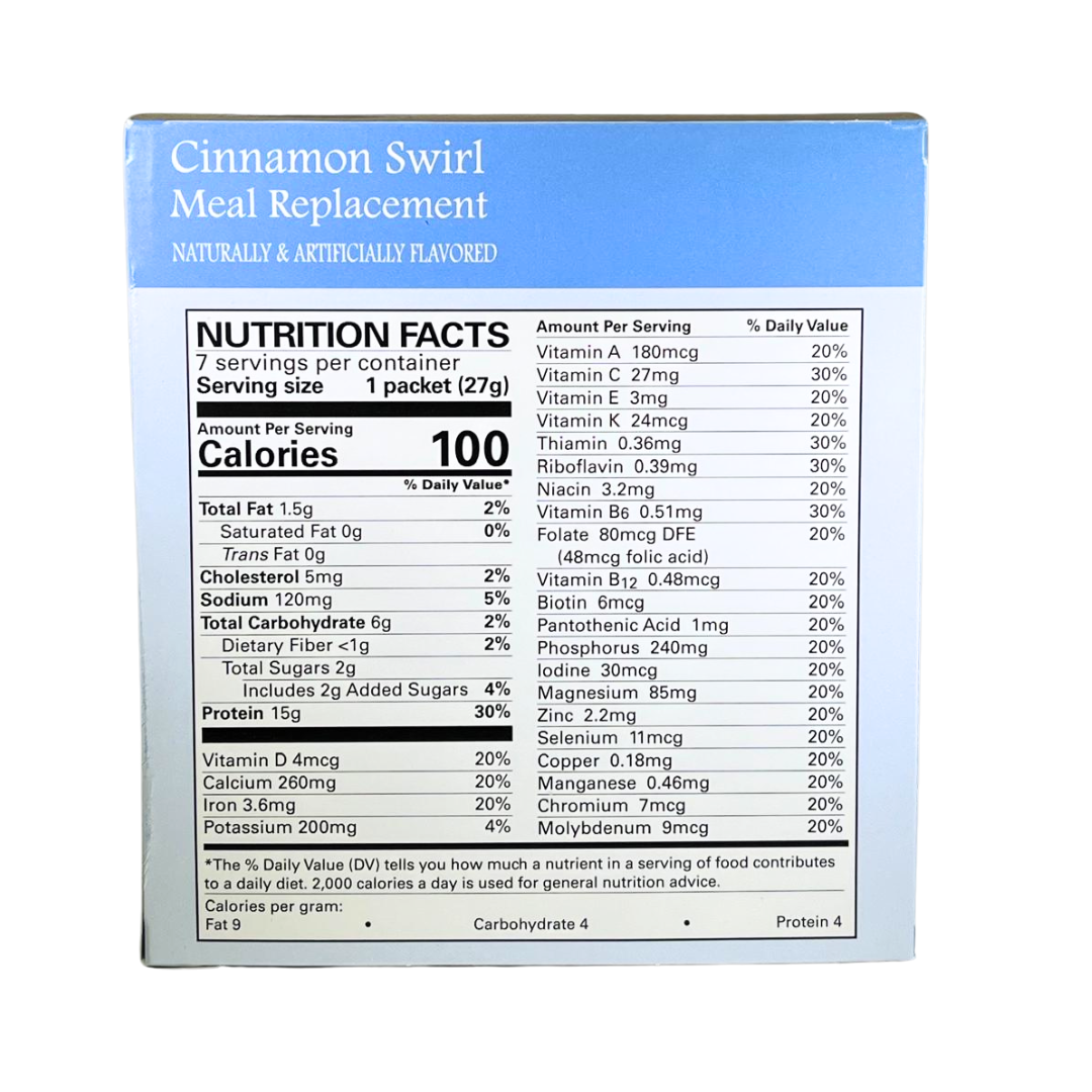 Proti Care Meal Replacement Pudding & Shake - Nine Flavors- Aspartame Free - 7 servings - 100 calories -15g protein