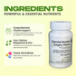 Bariatric Multivitamin with Iron – High Potency post surgery Supplement - 28 Essential Nutrients - Highly Bio-Available Formula -120 Capsules by Being Well Essentials