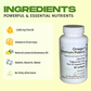 Omega-3 Ultra 1,000 mg EPA-DHA Ultra-Pure Triglyceride Form Fish Oil Supplement -Maximum Potency Ultra-Pure Fish Oil Supplement  60 Soft gels
