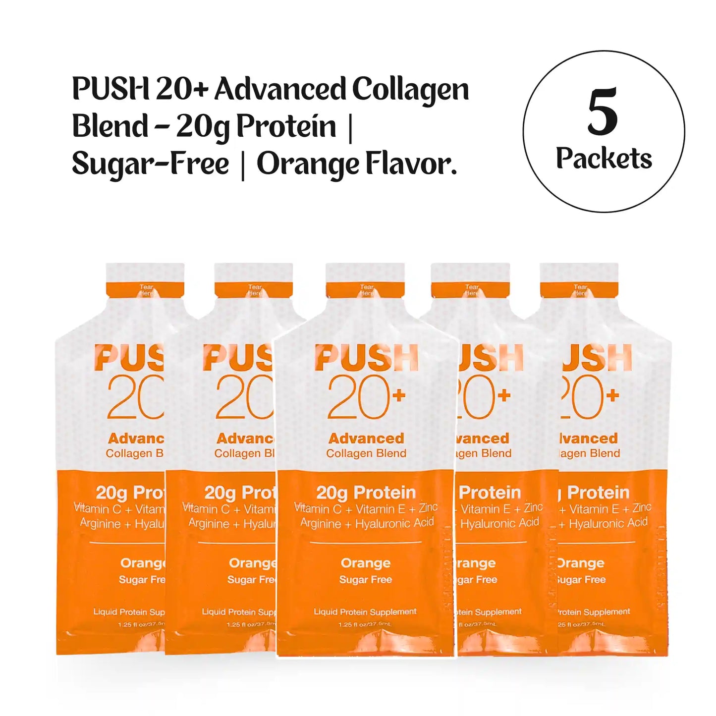Collagen Dipeptide Concentrate PUSH and PUSH 20+ (Supplement for Healing) from Global Health Products