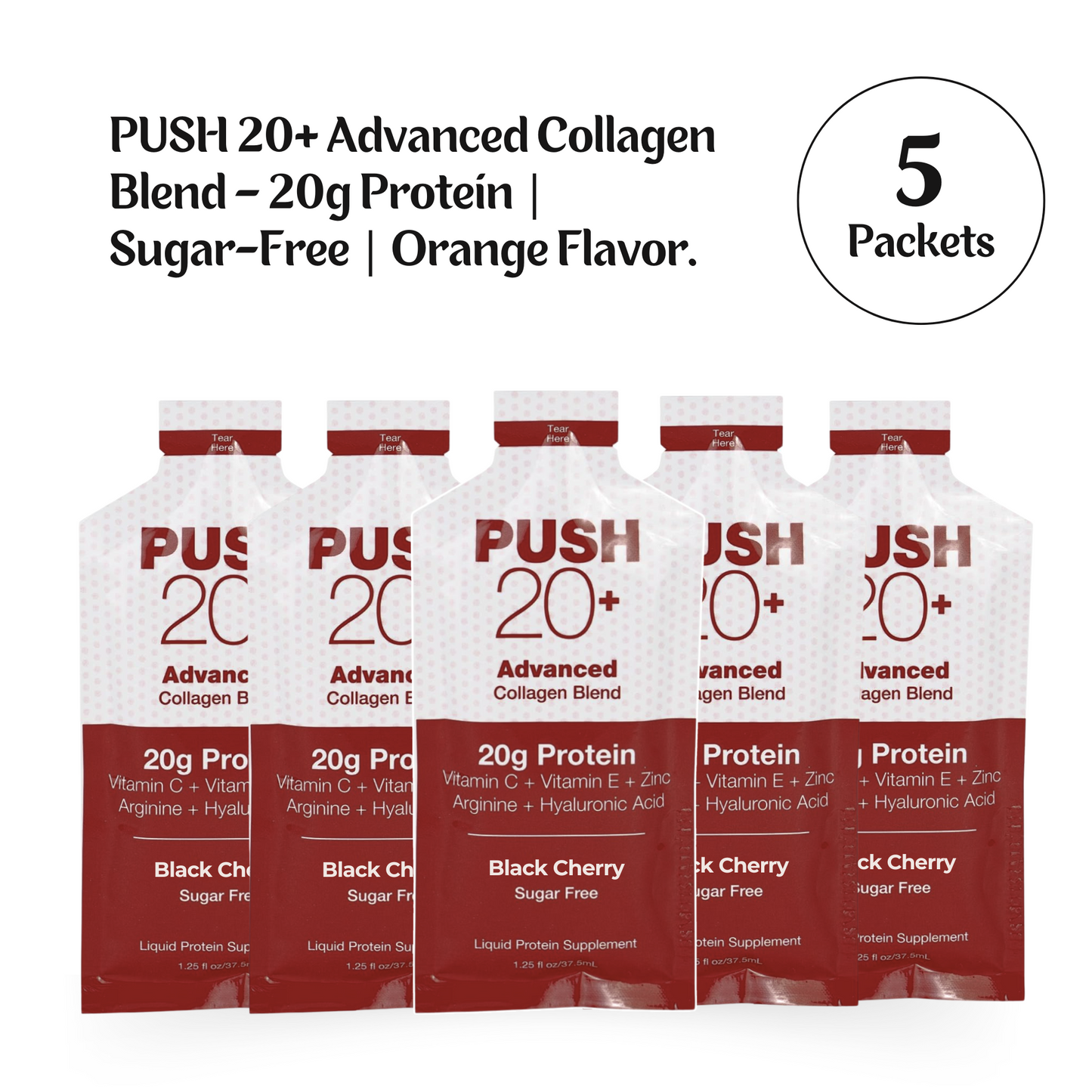 Collagen Dipeptide Concentrate PUSH and PUSH 20+ (Supplement for Healing) from Global Health Products