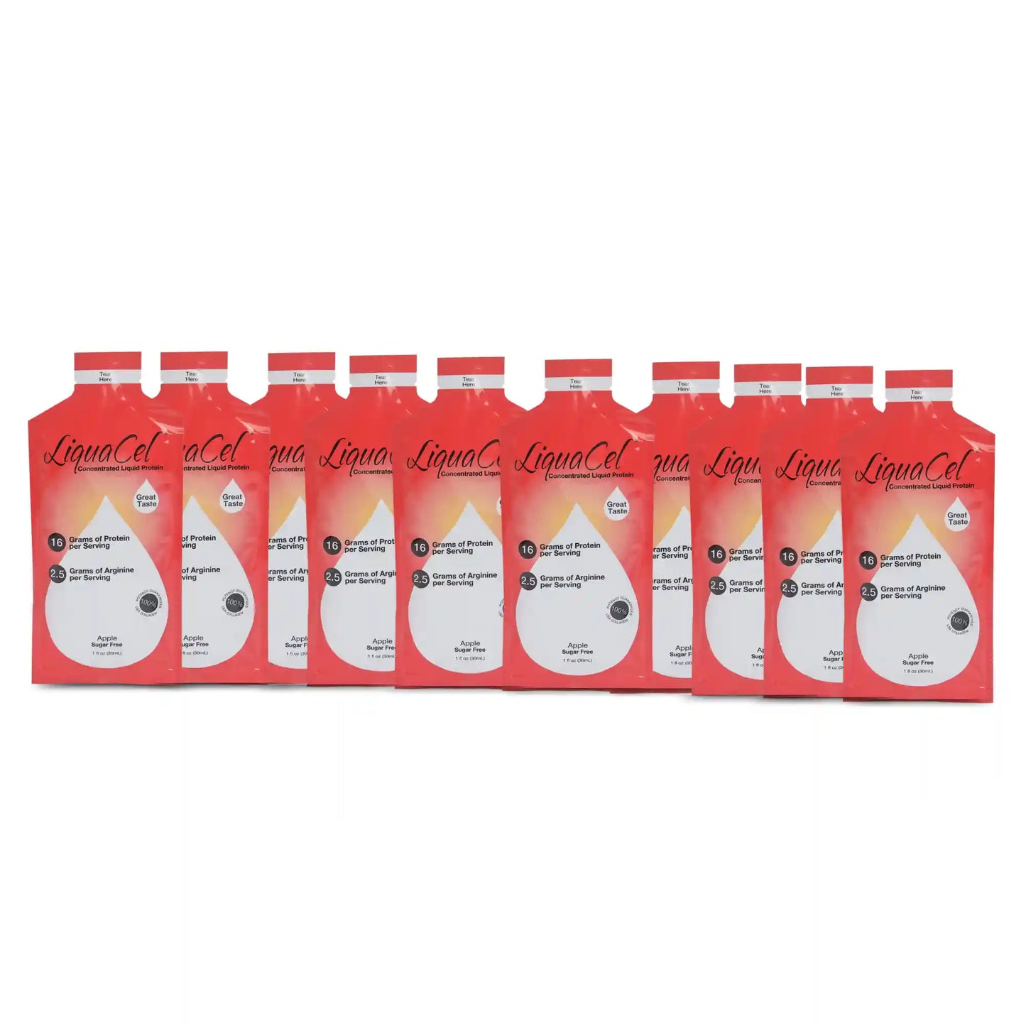 LiquaCel Concentrated Liquid Protein - 16grams Protein - 2.5grams Arginine - 90 Calories