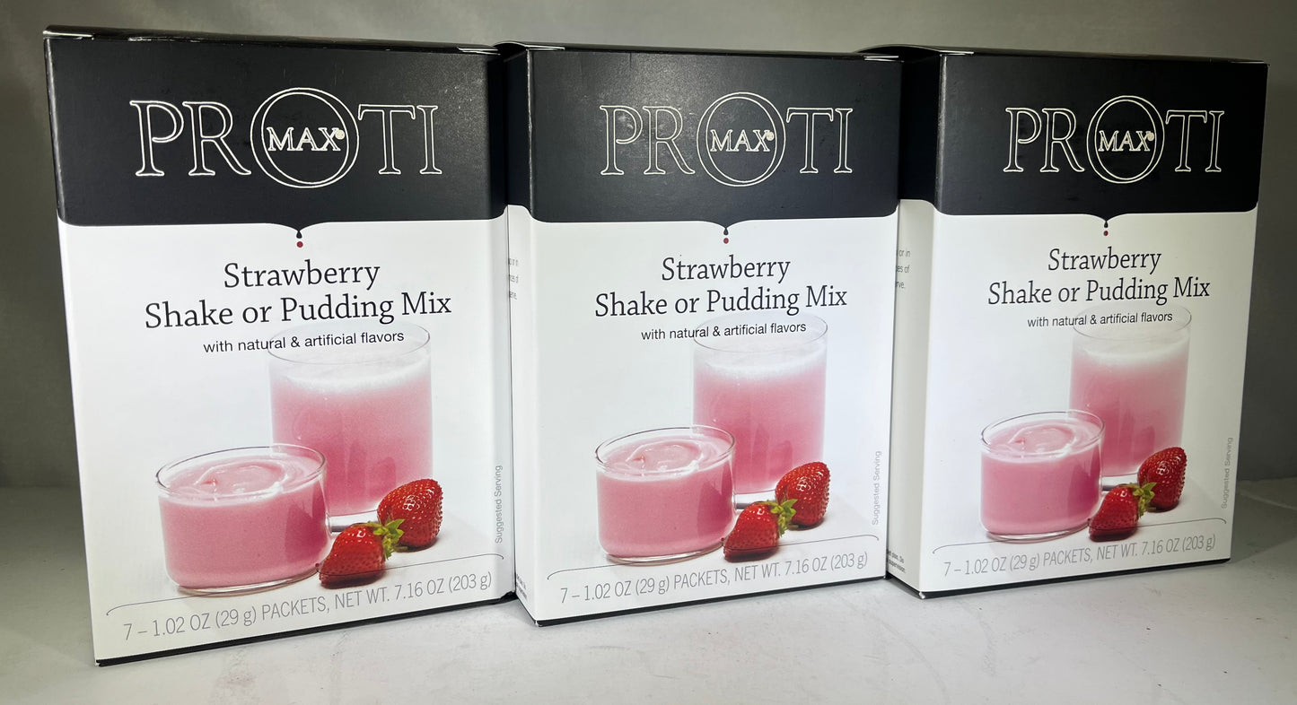 Proti Max Shake/Pudding Mix - with SUCRALOSE - 7 servings (Copy)