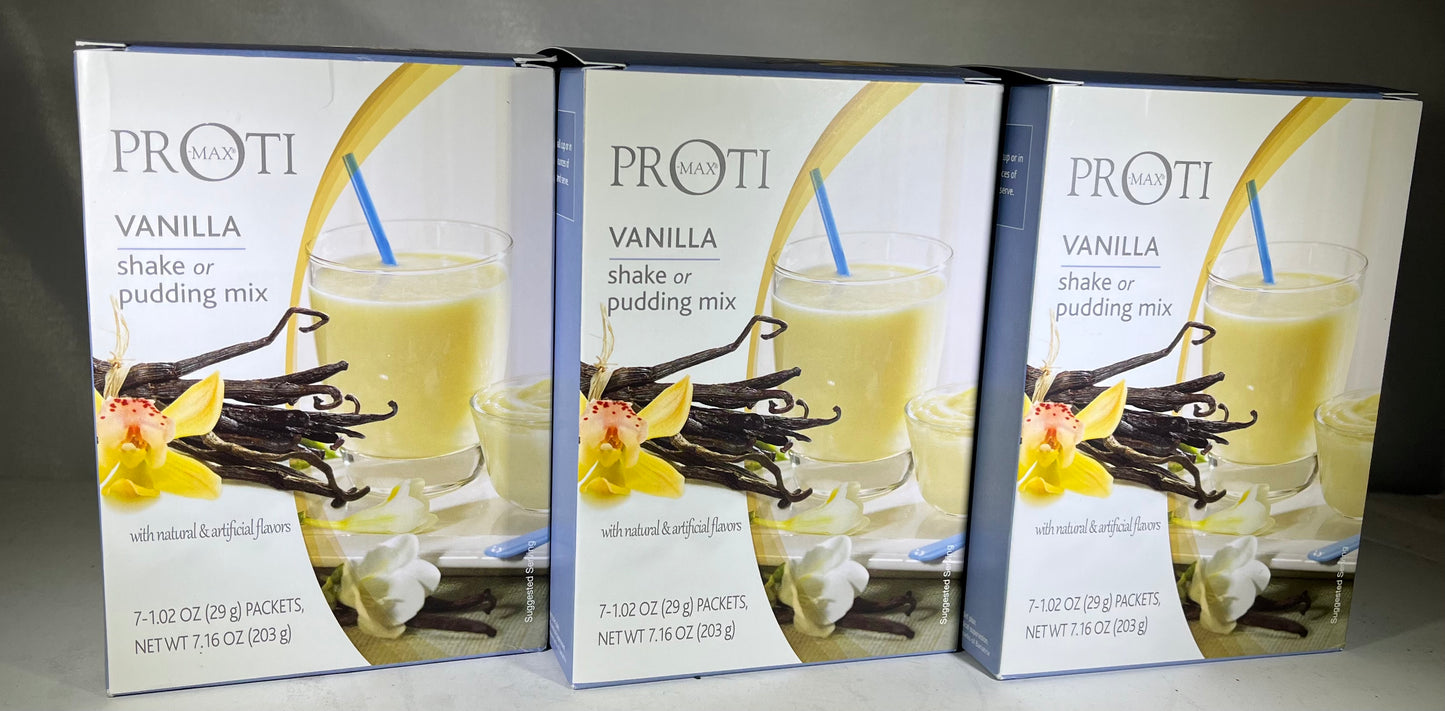 Proti Max Shake/Pudding Mix - with SUCRALOSE - 7 servings (Copy)
