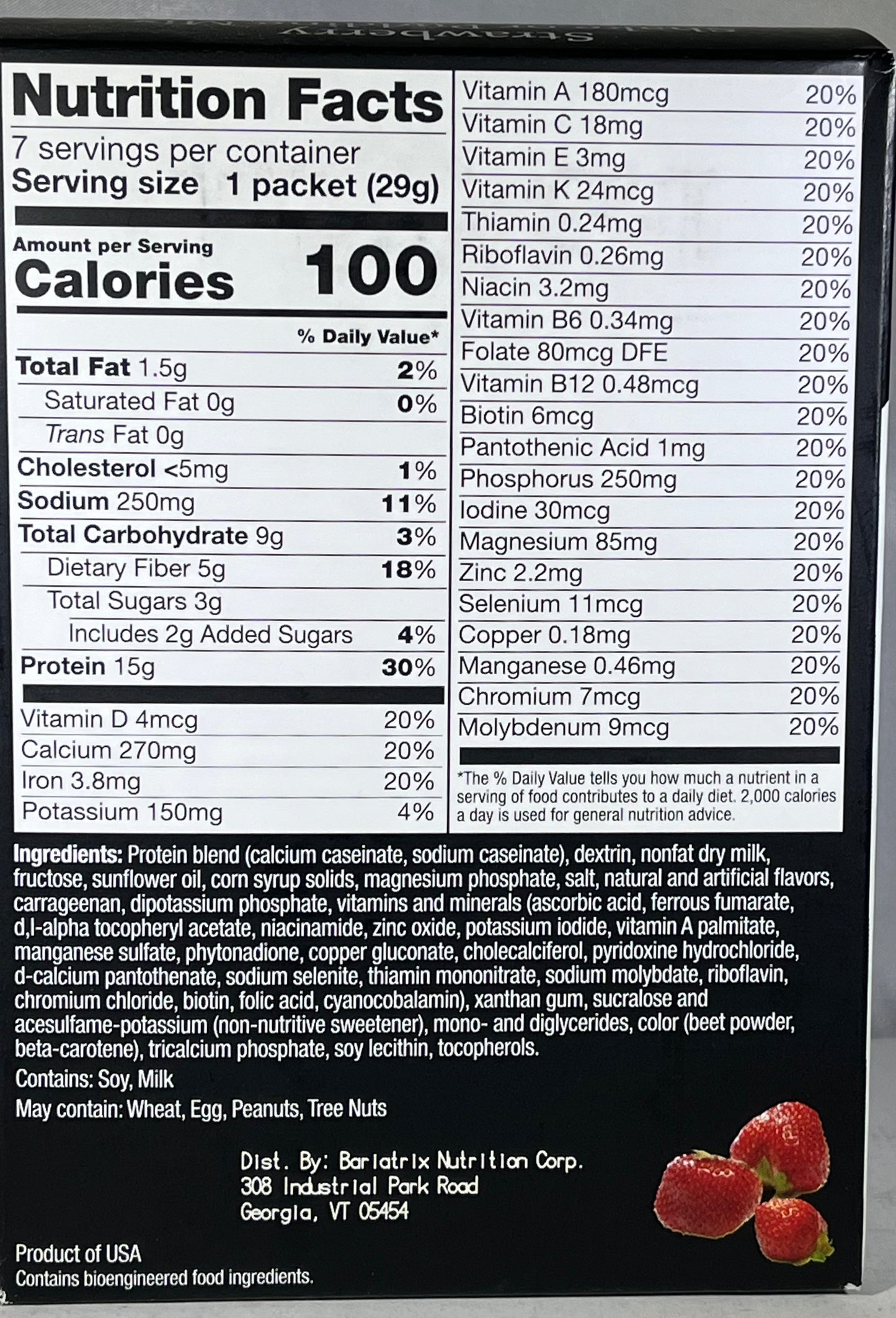 Proti Max Shake/Pudding Mix - with SUCRALOSE - 7 servings (Copy)