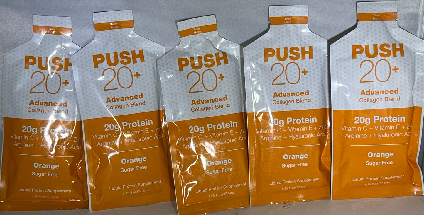 Collagen Dipeptide Concentrate PUSH and PUSH 20+ (Supplement for Healing) from Global Health Products