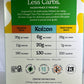 Kaizen gluten free pasta 20g protein 6 net carb 15g fiber