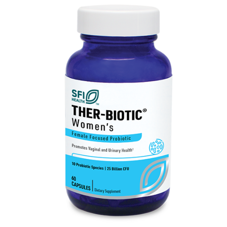 Ther-Biotic Women's Promotes - vaginal comfort and healthy bacterial and yeast balance - 60 VEGETARIAN CAPSULES by SFI Health