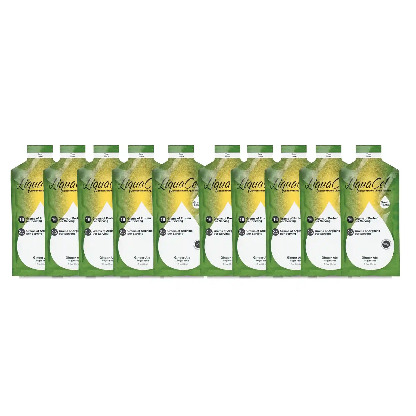 LiquaCel Concentrated Liquid Protein - 16grams Protein - 2.5grams Arginine - 90 Calories