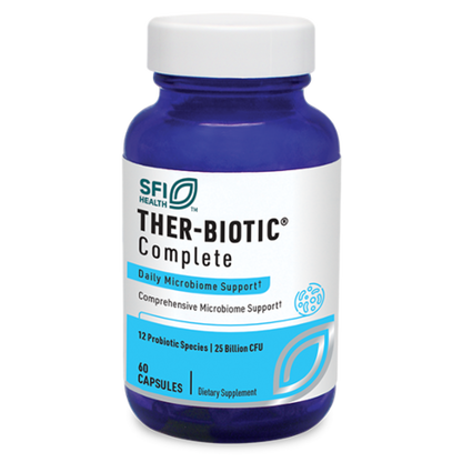 Ther-Biotic Complete - Comprehensive microbiome support -  VEGETARIAN CAPSULES or POWDER by SFI Health