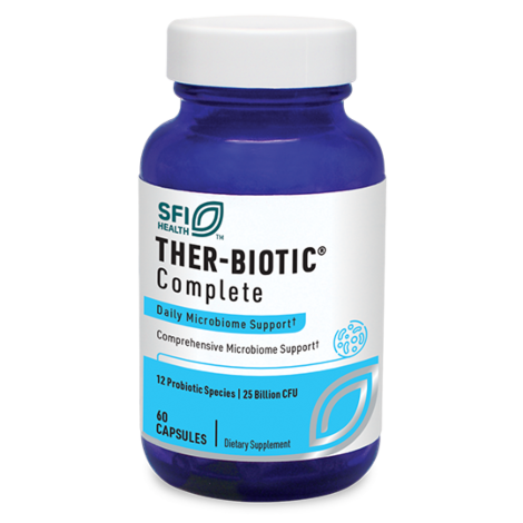 Ther-Biotic Complete - Comprehensive microbiome support -  VEGETARIAN CAPSULES or POWDER by SFI Health