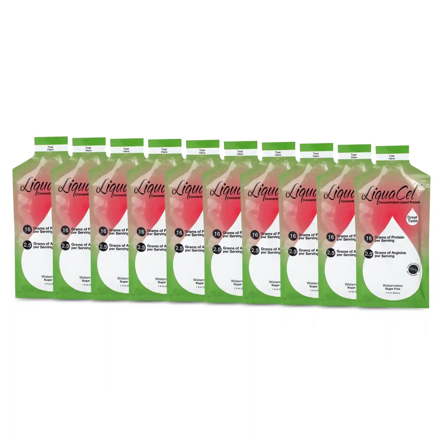 LiquaCel Concentrated Liquid Protein - 16grams Protein - 2.5grams Arginine - 90 Calories