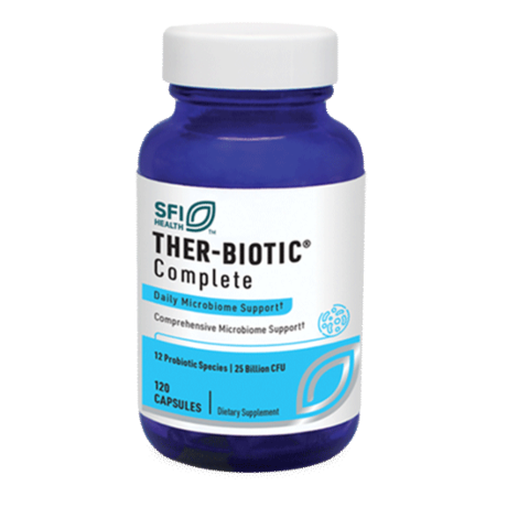 Ther-Biotic Complete - Comprehensive microbiome support -  VEGETARIAN CAPSULES or POWDER by SFI Health