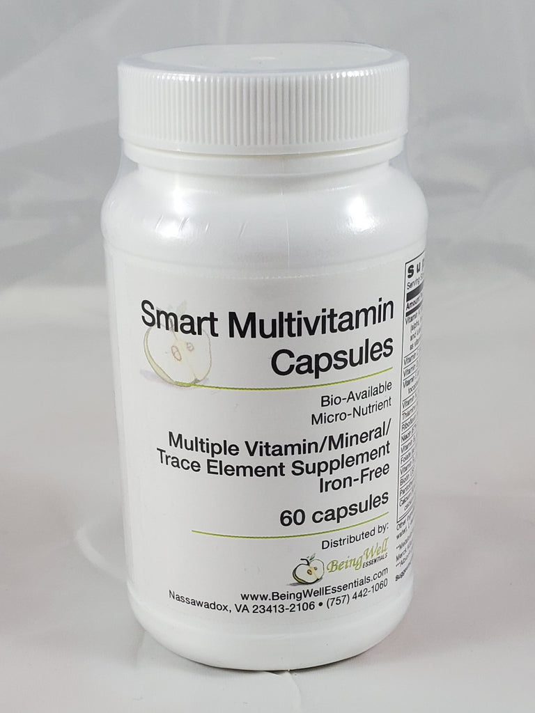 Smart Multivitamin 60 CAPSULES -Bio-Available Micro-Nutrient Iron Free ...