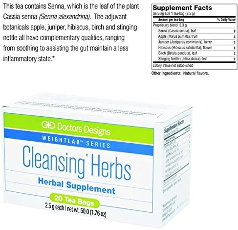 Doctors Designs Cleansing Herbs -20 tea bags