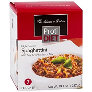 ProtiDiet Spaghettini Pasta Mix- 7 servings per box