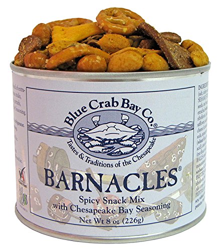 Blue Crab Bay Co. Barnacles - Gourmet Virginia Peanut Snack Mix - 8oz. tin