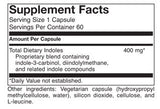 ESSENTIAL CRUCIFEROUS INDOLES with IC3 and DIM (60 Veg. Caps)