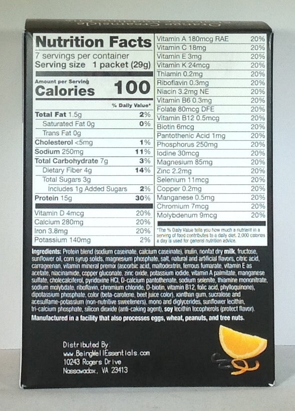 Proti King- FULL Case (40 boxes) sweetened with SUCRALOSE - Shake/Pudding Mix - 280 servings