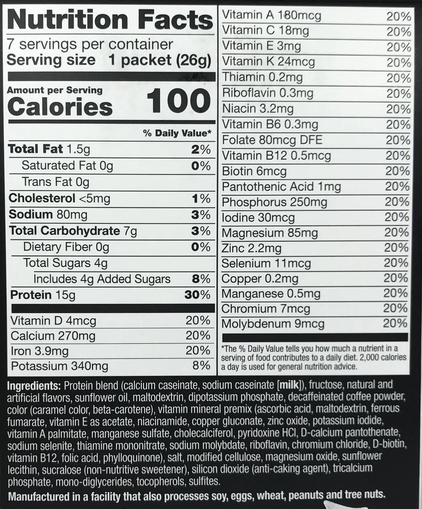 Proti King- FULL Case (40 boxes) sweetened with SUCRALOSE - Shake/Pudding Mix - 280 servings