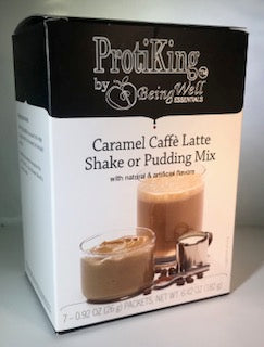 Proti King- FULL Case (40 boxes) sweetened with SUCRALOSE - Shake/Pudding Mix - 280 servings