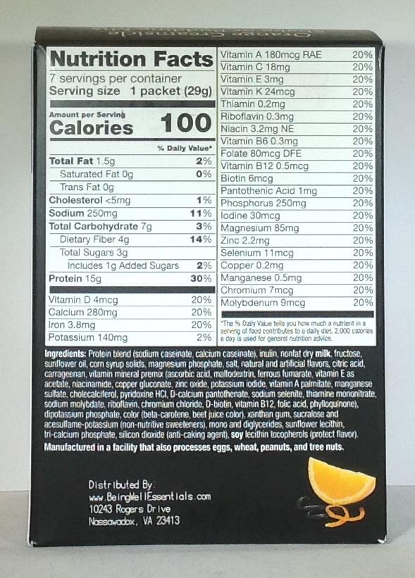 Proti King Shake/Pudding Mix - with SUCRALOSE - 7 servings