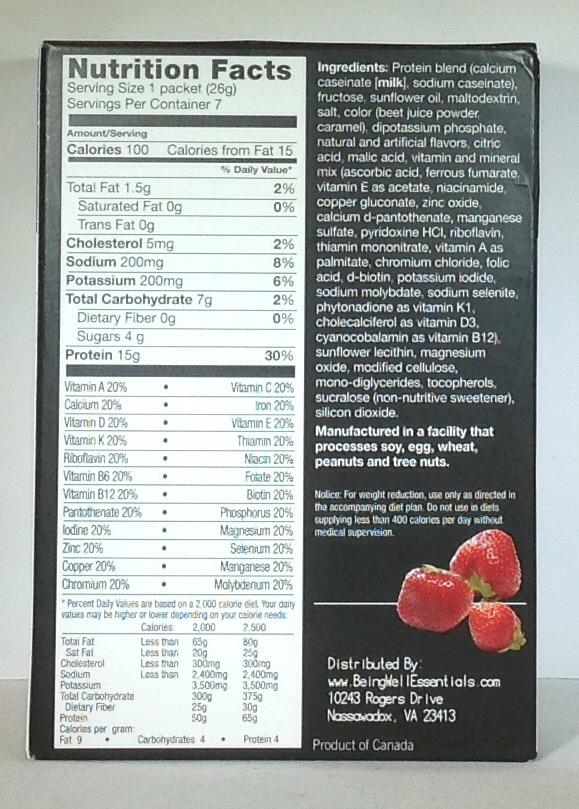 Proti King Shake/Pudding Mix - with SUCRALOSE - 7 servings