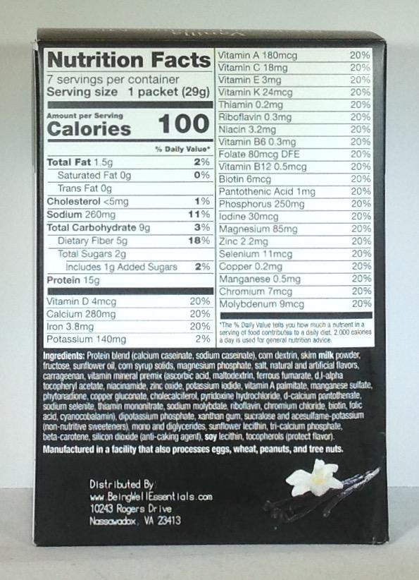 Proti King Shake/Pudding Mix - with SUCRALOSE - 7 servings