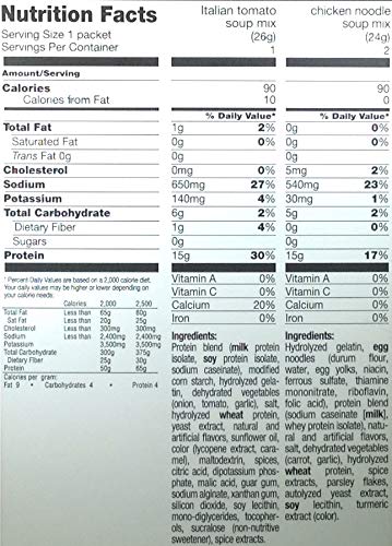 Proti King - Soup Mixes - 7 servings