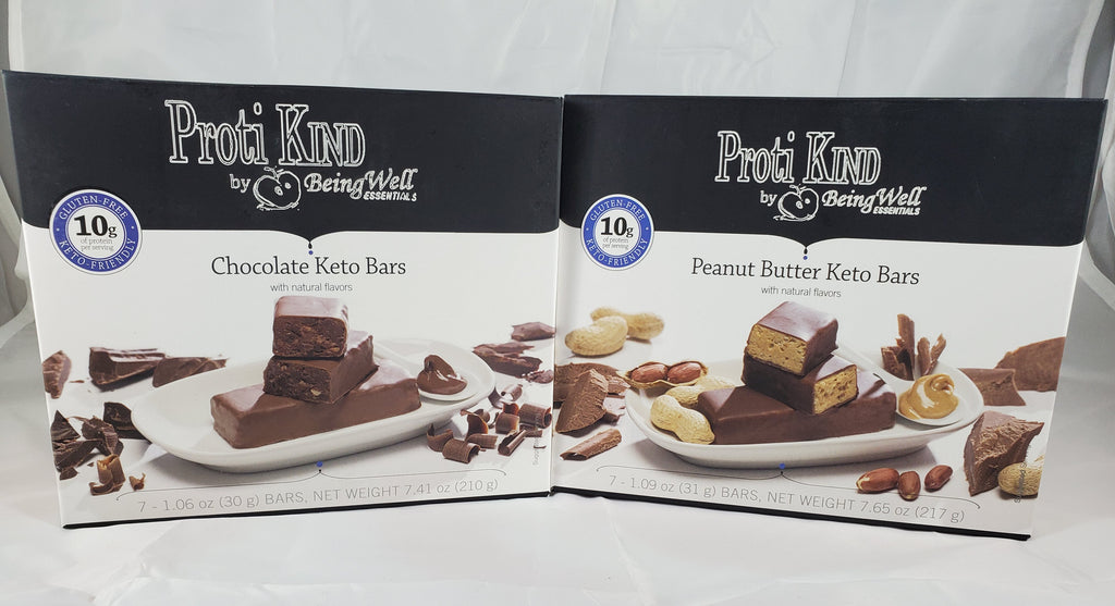 Proti King Keto Protein Bars - 7 servings - available in FOUR flavors