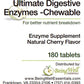 ULTIMATE DIGESTIVE ENZYMES - CHEWABLE - 180 TABLETS