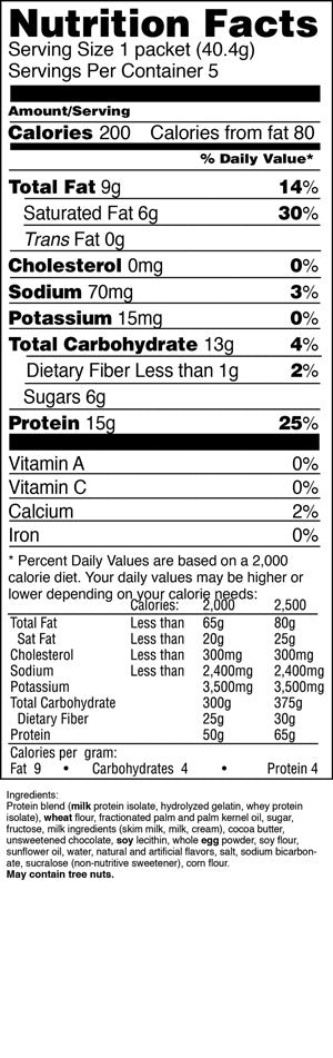 Proti King - Protein Square Wafers (5 packets with 2 square in each) - Ideal Protein-compatible