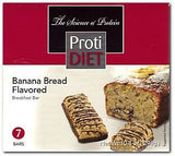 proti diet banana bread flavor bar , breakfast bar