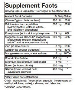 Bio-Available Calcium Assimilate with Magnesium - 150 Vegetarian Capsules by Being Well Essentials