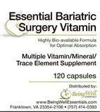 ESSENTIAL BARIATRIC SURGERY VITAMIN (120 Capsules)