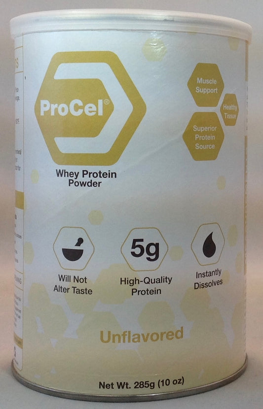 ProCel Whey Protein - 15g protein - 100 calories - 3 NET CARBS- Unflavored